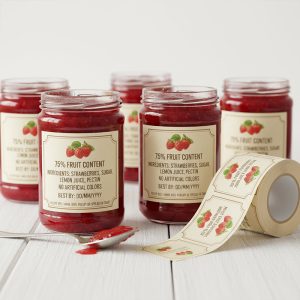 Jam Jar Stickers