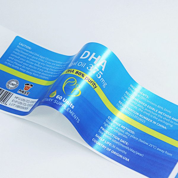PP Synthetic Paper Adhesive Sticker