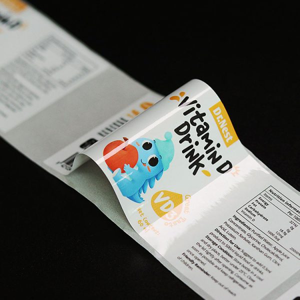 PP Synthetic Paper Adhesive Sticker