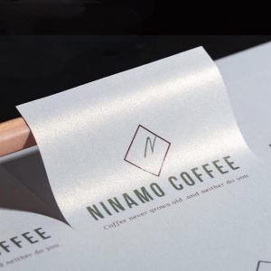 The Pearlescent Ultra-White Adhesive labels and stickers