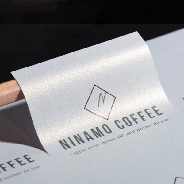 The Pearlescent Ultra-White Adhesive labels and stickers