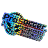 Checkered Laser Adhesive Sticker