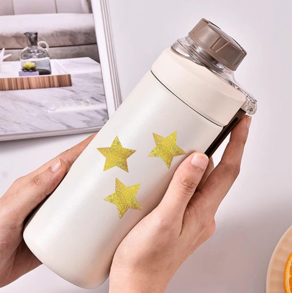 Golden Millet-Dot Laser Adhesive Stickers