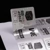 Brushed silver adhesive Labels and Stickers