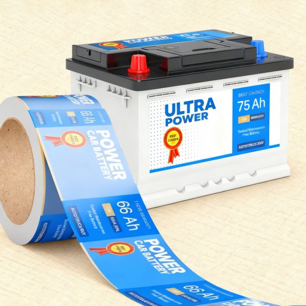 PP Synthetic Paper Adhesive Sticker (Oil Adhesive Type)