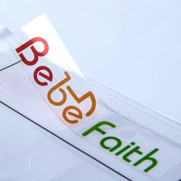 Transparent Adhesive Sticker