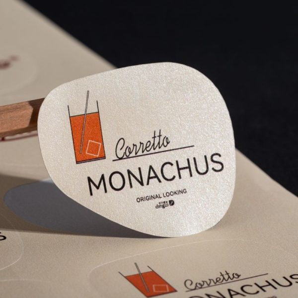 Pearlescent film adhesive stickers