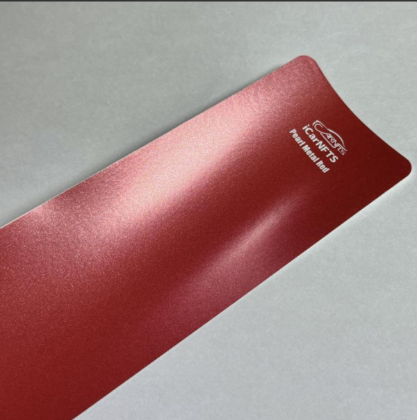 Pearlescent film adhesive stickers