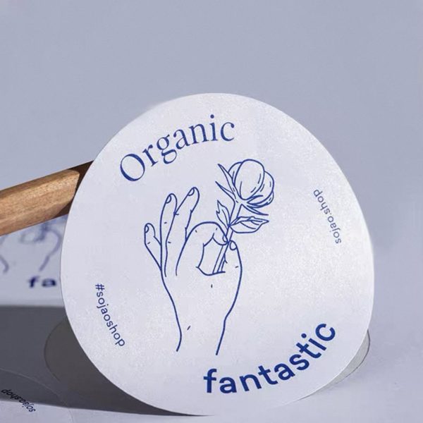 Pearlescent film adhesive stickers