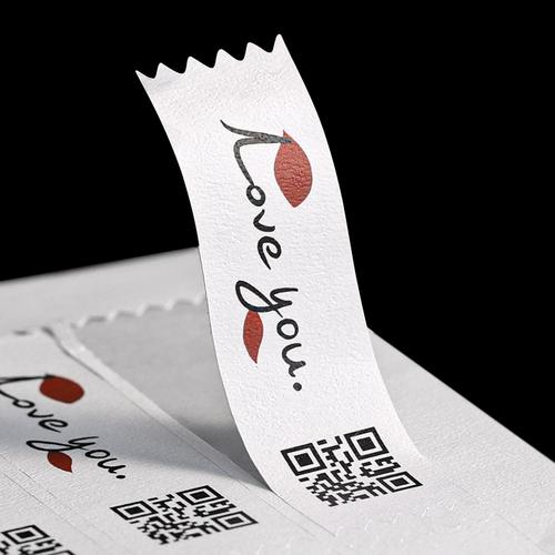 Polar Elegant White Adhesive labels and stickers